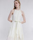 ფოტო #18 პროდუქტის Women's Plisse Halter Tiered Maxi Dress