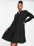 Фото #4 товара JDY mini smock dress in black