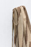 Фото #16 товара Платье из прозрачной ткани с принтом ZARA