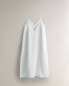 Plain linen nightdress