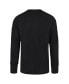 Men's Black Distressed Pittsburgh Steelers Premier Franklin Long Sleeve T-shirt