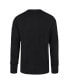 Фото #3 товара Men's Black Distressed Pittsburgh Steelers Premier Franklin Long Sleeve T-shirt