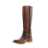 Фото #4 товара Roan by Bed Stu Gayla FR85814 Womens Brown Leather Zipper Knee High Boots 6.5
