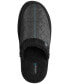 ფოტო #5 პროდუქტის Men's Happy Camper Quilted Fleece-Lined Mule Slippers