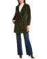 Фото #3 товара Cinzia Rocca Icons Wool & Alpaca-Blend Coat Women's Green 12