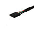 Фото #8 товара StarTech.com 1 ft Panel Mount USB Cable - USB A to Motherboard Header Cable F/F - 0.3 m - USB A - Female/Female - Black