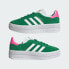 Фото #8 товара Женские кроссовки adidas Gazelle Bold Shoes (Зеленые)
