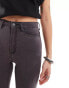 Фото #5 товара Noisy May Callie high waist skinny jeans in grey