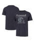 Фото #1 товара Men's Navy Distressed Dallas Cowboys Big and Tall Time Lock Franklin T-shirt