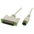 EUROCONNEX Apple II-Imagewritter 3310 DB25 To DIN cable 1.8 m