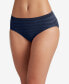 Seamfree Matte and Shine Hi-Cut Underwear 1306, Extended Sizes