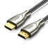 Фото #1 товара Wytrzymały kabel przewód HDMI 2.0 4K 60Hz w oplocie 1m szary
