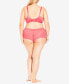 Фото #2 товара Plus Size Lace Cheeky Brief