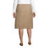 Plus Size School Uniform Solid A-line Skirt Below the Knee