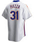 Фото #2 товара Men's Mike Piazza White New York Mets Home Cooperstown Collection Player Jersey
