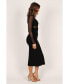 Фото #6 товара Farrow Long Sleeve Midi Women's Dress