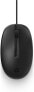 Фото #1 товара HP 125 Wired Mouse - Ambidextrous - USB Type-A - Black
