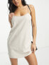 Rhythm classic mini summer dress in cream