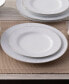 Фото #4 товара Glacier Platinum Set of 4 Dinner Plates, Service For 4