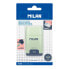 Фото #1 товара MILAN Blister Pack Eraser With Pencil Sharpener Compact 1918 Series