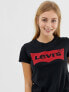 Фото #3 товара Levi's perfect t-shirt with batwing logo