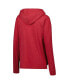 ფოტო #4 პროდუქტის Women's Crimson Distressed Alabama Crimson Tide Long Sleeve Hoodie T-shirt and Pants Sleep Set
