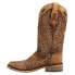 Фото #3 товара Corral Boots Cheetah Print TooledInlay Square Toe Cowboy Womens Brown Casual Bo