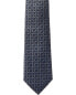 Фото #2 товара Scotch & Soda Navy Pattern Tie Men's Blue Os