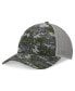 Фото #1 товара Men's Gray LSU Tigers OHT Military Appreciation Pledge Trucker Camo Adjustable Hat