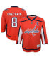 ფოტო #1 პროდუქტის Infant Boys and Girls Alexander Ovechkin Red Washington Capitals Replica Player Jersey