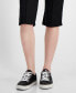 ფოტო #6 პროდუქტის Women's Solid Split-Hem Capri Pants