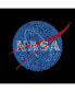 Nasa Men's Raglan Word Art T-shirt