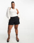 Фото #1 товара ASOS DESIGN Curve chino short in black