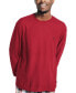 Фото #1 товара Men's Waffle Long-Sleeve Sleep T-shirt