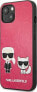 Фото #2 товара Karl Lagerfeld Etui Karl Lagerfeld KLHCP13SPCUSKCP Apple iPhone 13 mini fuksja/fushia hardcase Ikonik Karl & Choupette