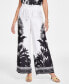 ფოტო #3 პროდუქტის Women's Printed Wide-Leg Pants, Created for Macy's