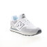 Фото #2 товара New Balance 574 U574VV2 Mens Gray Suede Lace Up Lifestyle Sneakers Shoes 10