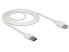 Delock 85200 - 2 m - USB A - USB A - USB 2.0 - Male/Female - White