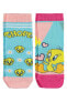 Kız Çocuk 2'li Soket Çorap Set 3-11 Yaş Turkuaz