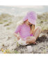 ფოტო #2 პროდუქტის Baby Girls Raspberry Stripe 3/4 Sleeve Sunsuit