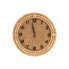 Wall Clock Romimex Brown wicker Fir wood MDF Wood 46 x 46 x 6 cm