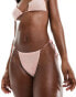 Фото #4 товара Simmi diamante netting bikini bottom co-ord in baby pink