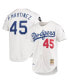 ფოტო #3 პროდუქტის Men's Pedro Martinez White Los Angeles Dodgers 1993 Cooperstown Collection Home Authentic Jersey