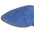 Фото #7 товара Dingo Tangles Fringe Snip Toe Pull On Booties Womens Blue Casual Boots DI908-400