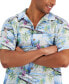 ფოტო #3 პროდუქტის Men's Coconut Point Pina Oasis Graphic Shirt