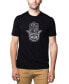 ფოტო #1 პროდუქტის Men's Premium Word Art T-Shirt - Hamsa