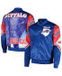 Фото #1 товара Men's Royal Buffalo Bills Fanimation Satin Full-Snap Jacket