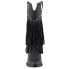 Фото #10 товара Roper Oakley Studded Pointed Toe Cowboy Womens Black Dress Boots 09-021-1556-06