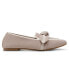 ფოტო #2 პროდუქტის Women's Teryn Knit Knotted Bow Loafers