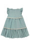 Kız Çocuk Elbise 2-5 Yaş Mint Yeşili